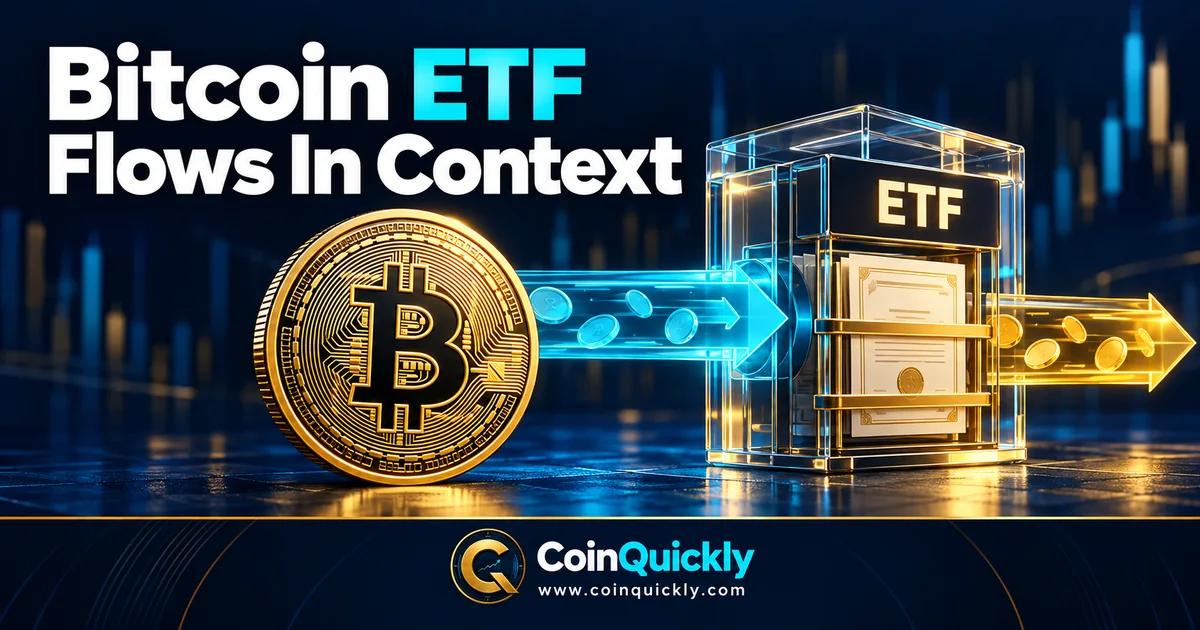 Bitcoin ETF Flows Explained: What Inflows and Outflows Really Tell the Market