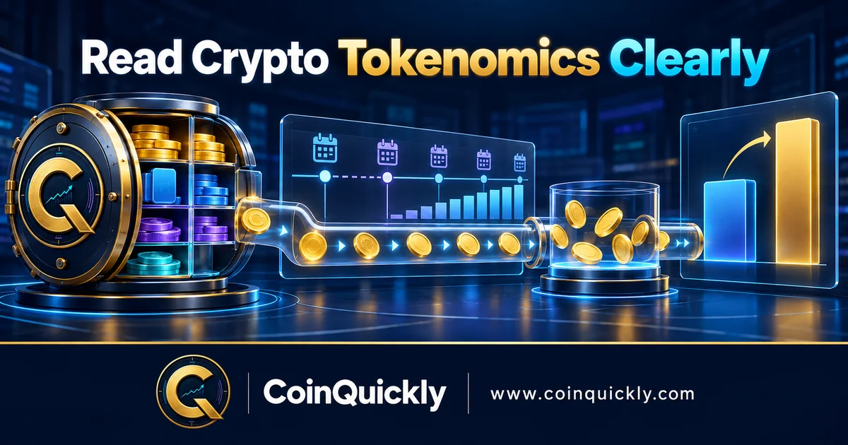 How to Read Crypto Tokenomics: Supply, Emissions, Vesting, Unlocks & FDV