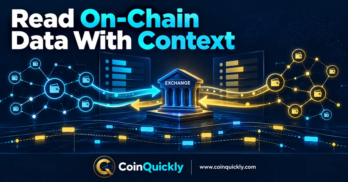 How to Read On-Chain Data: Active Addresses, Exchange Flows, MVRV & Network Activity