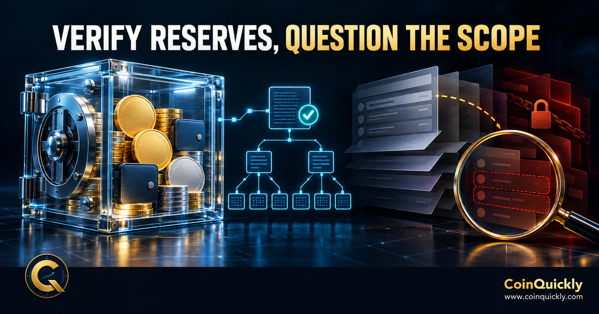 Proof of Reserves Explained: What It Proves, What It Misses & How to Verify It