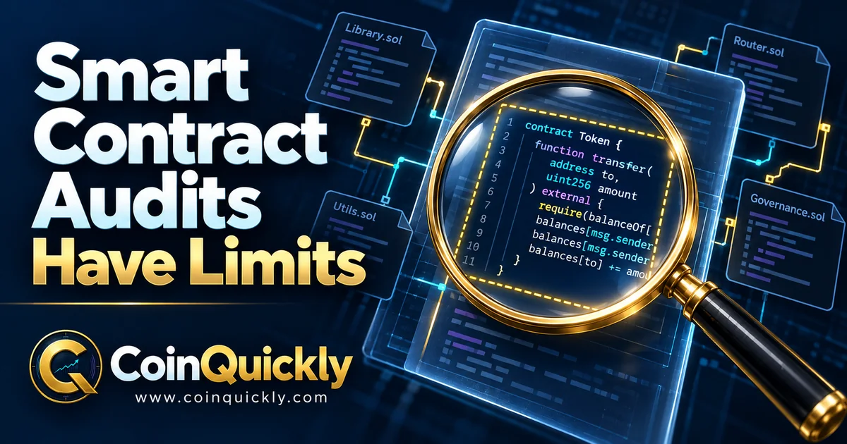 Smart Contract Audits Explained: What an Audit Checks—and What It Cannot Guarantee