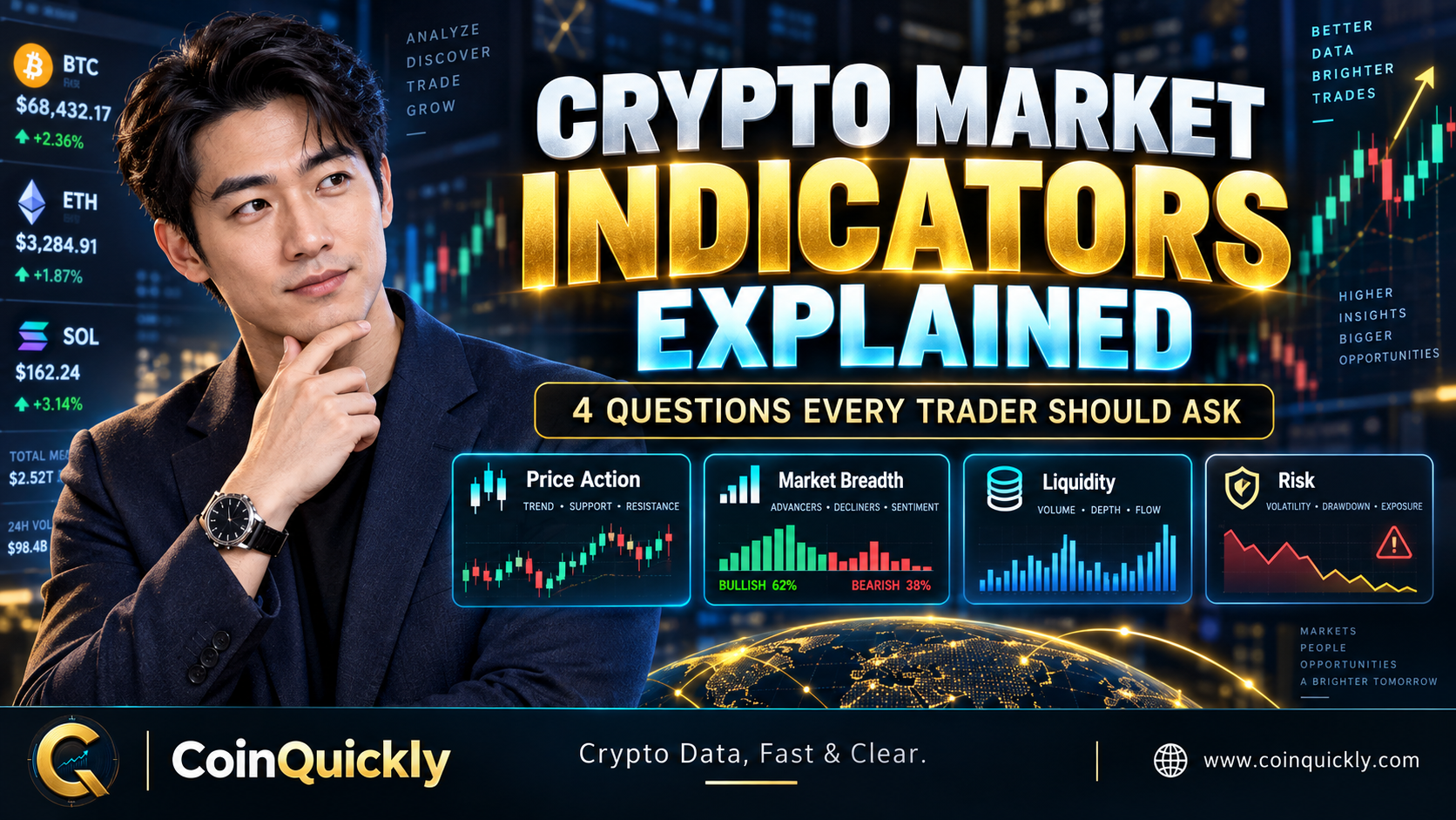 Crypto Market Indicators: How to Read Trends Without Chasing Signals
